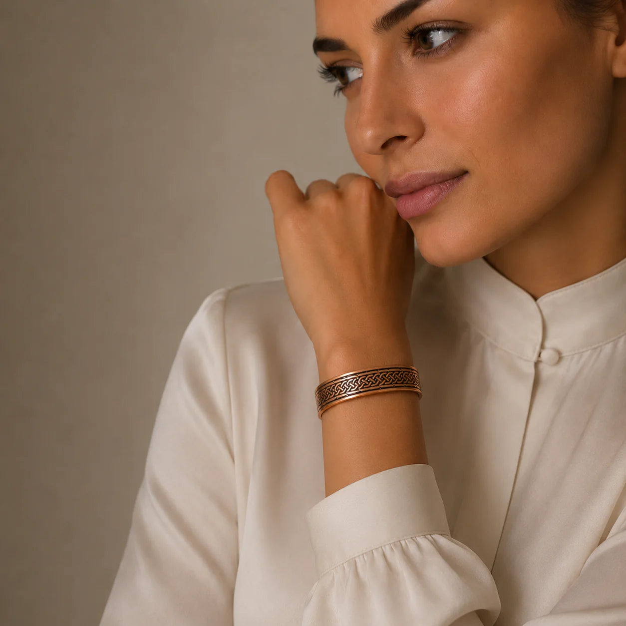 Alma Pure™ · Bracciale in Rame Rosso Puro