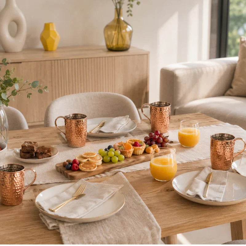 Alma Pure™ · Mug in Puro Rame Martellato